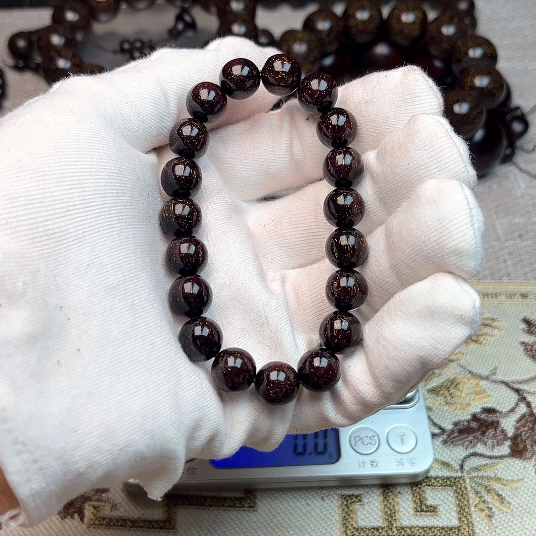 檀香紫檀（小叶紫檀）1.0 19颗 爆星