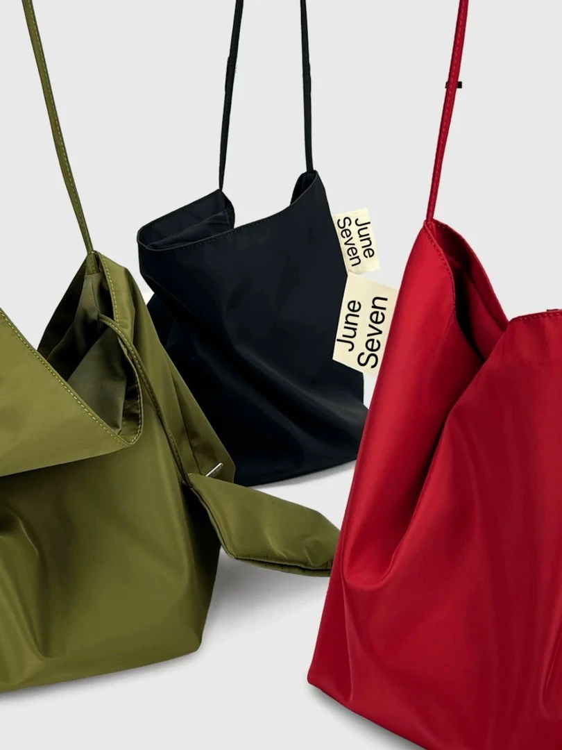 【千寻好物】慵懒大包时尚简约单肩包上班通勤软皮水桶包女大容量