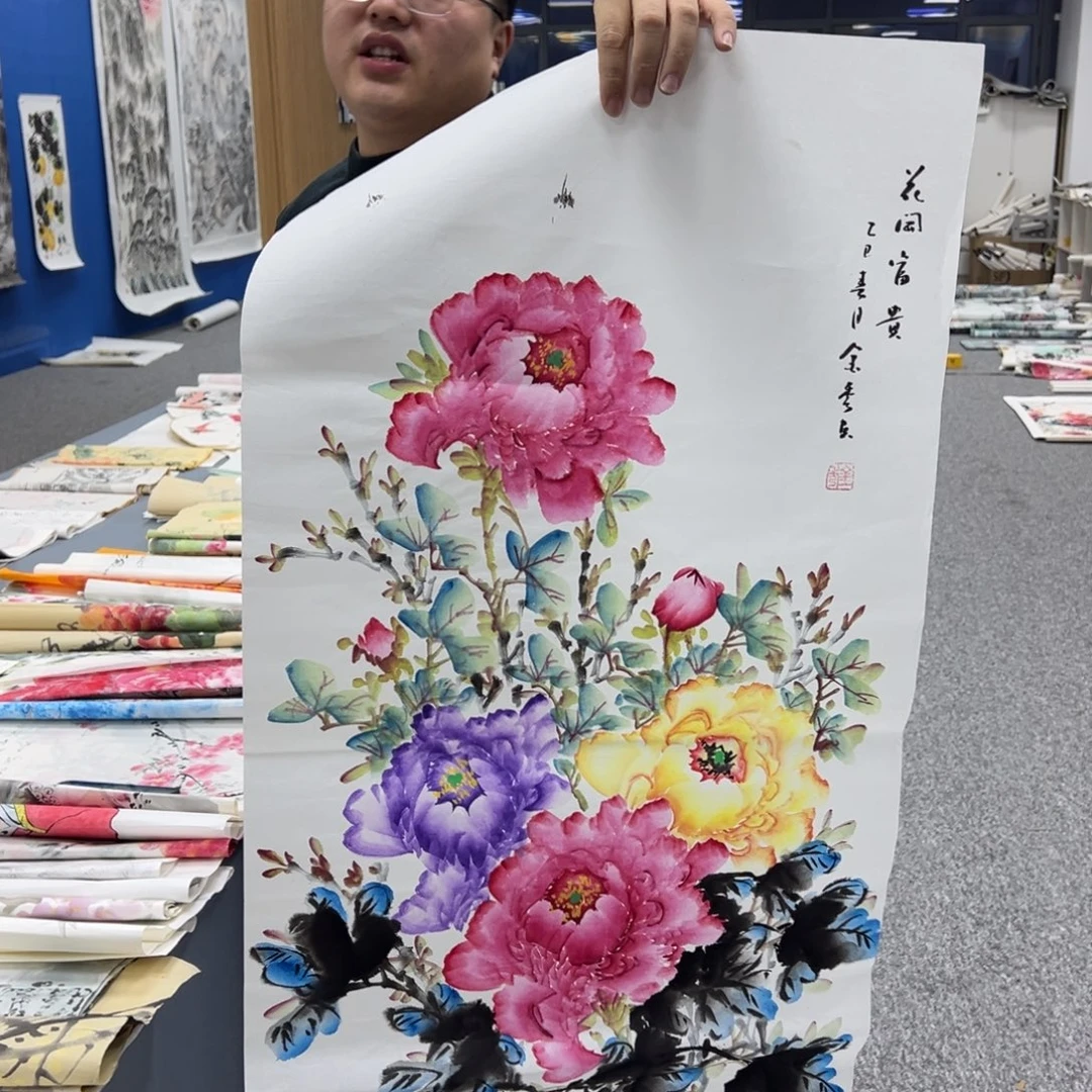 国画纯手绘字画作品欣赏