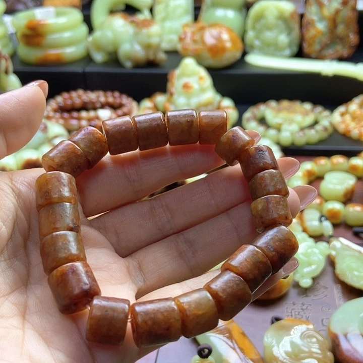 江***南未镶嵌手链透闪石质玉