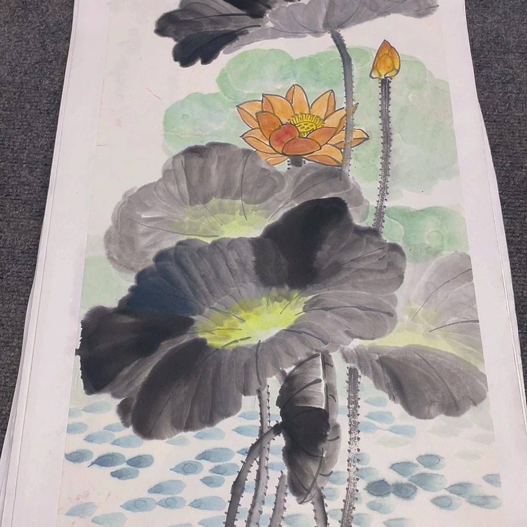 国画2平尺纯手绘国画作品