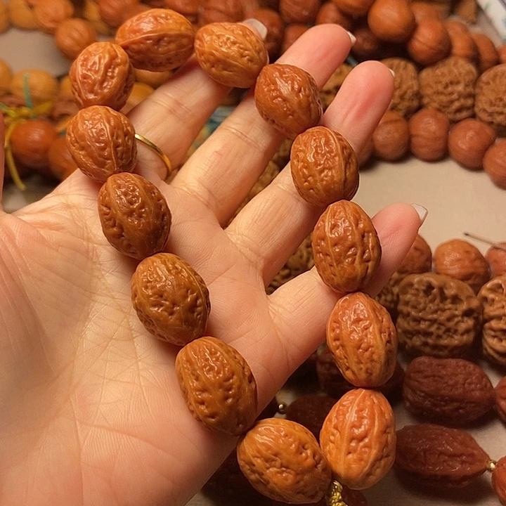 有***福文玩核桃手串小枣