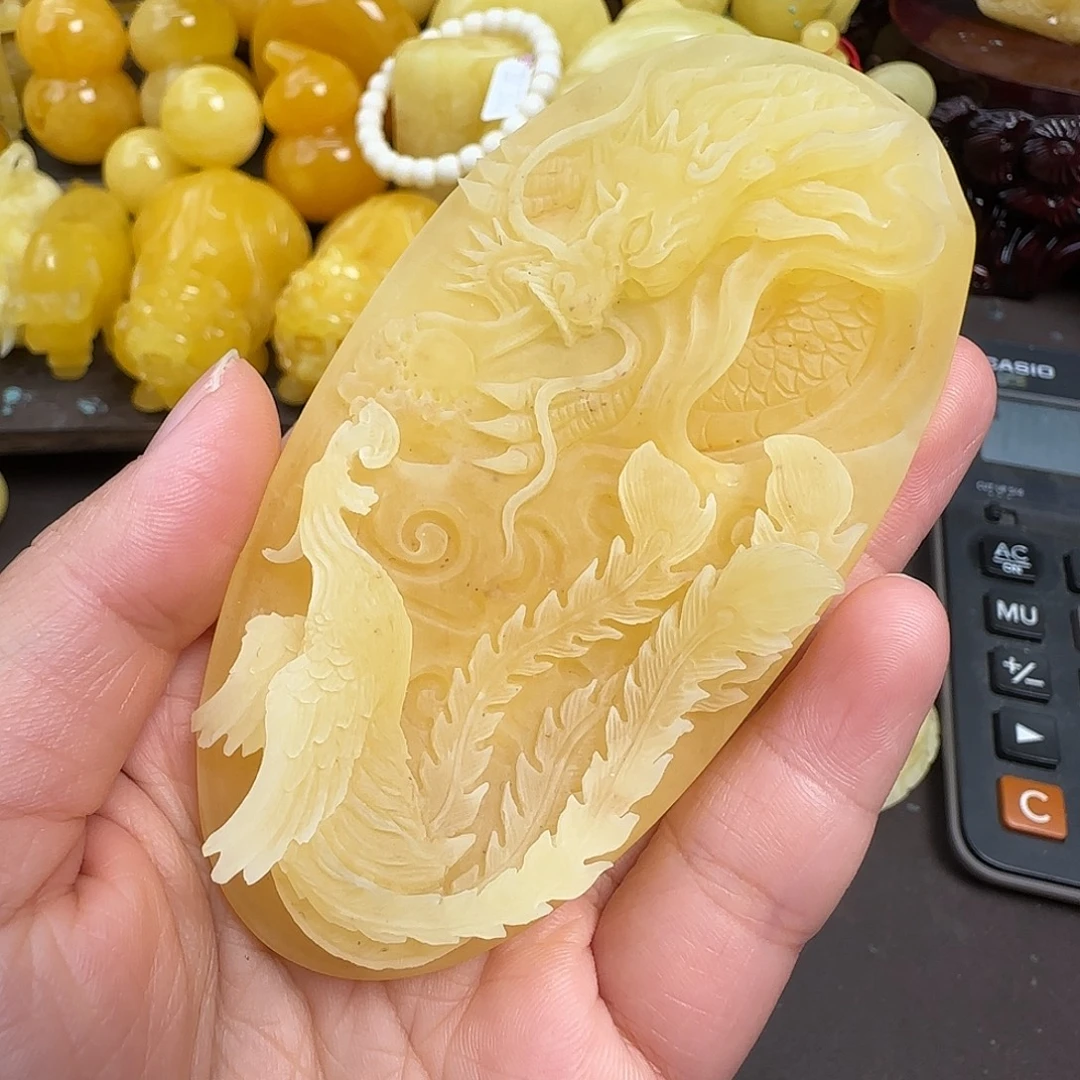 蜜蜡未镶嵌珠宝奇石微瑕