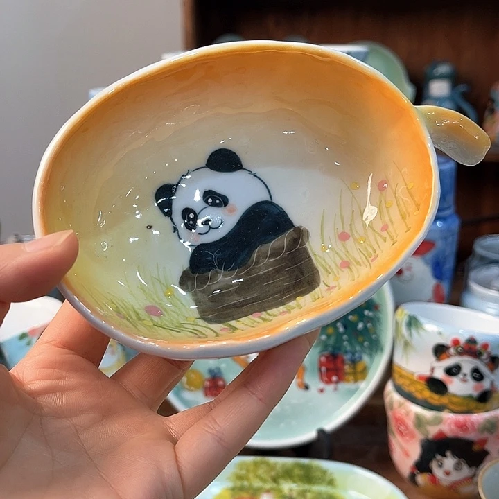 陶景德镇釉下手绘陶瓷