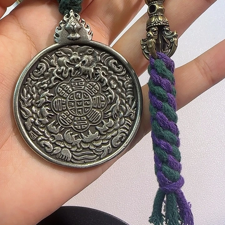 沙***文手串/手链核桃藏传工艺品九宫八卦