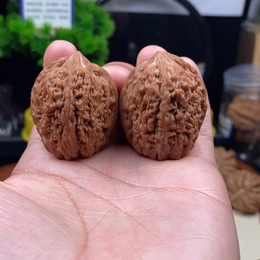 文玩核桃把件大蒜头35