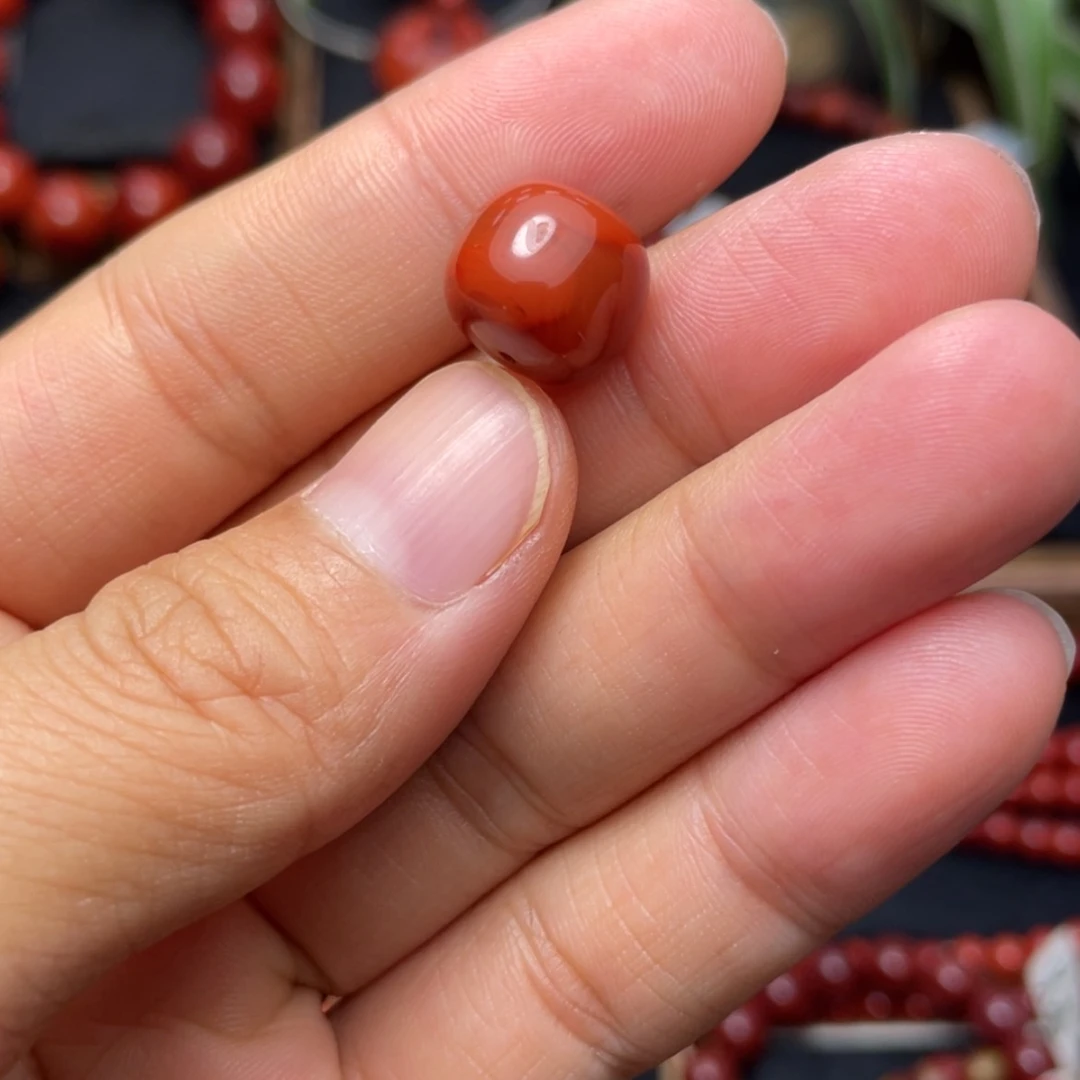 【闪购商品】南红玛瑙原矿单珠12多样性发1未镶嵌