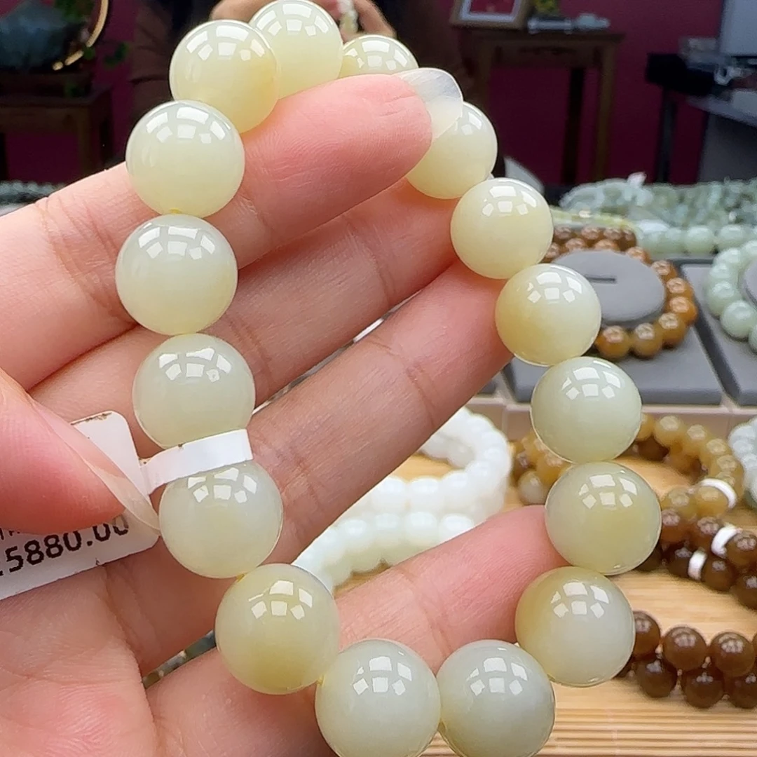 和田玉手链未镶嵌