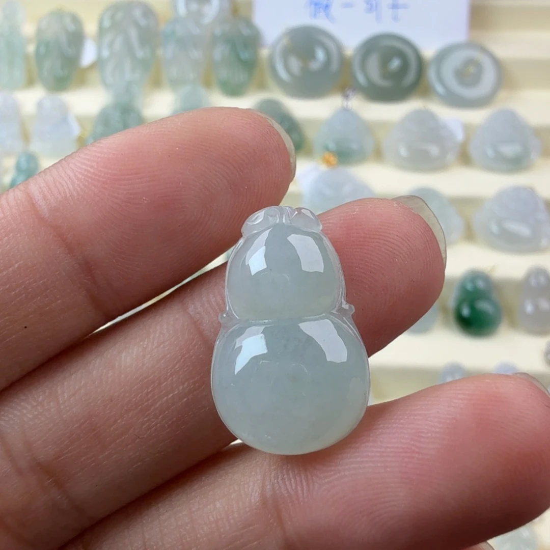 翡翠未镶嵌项链翡翠