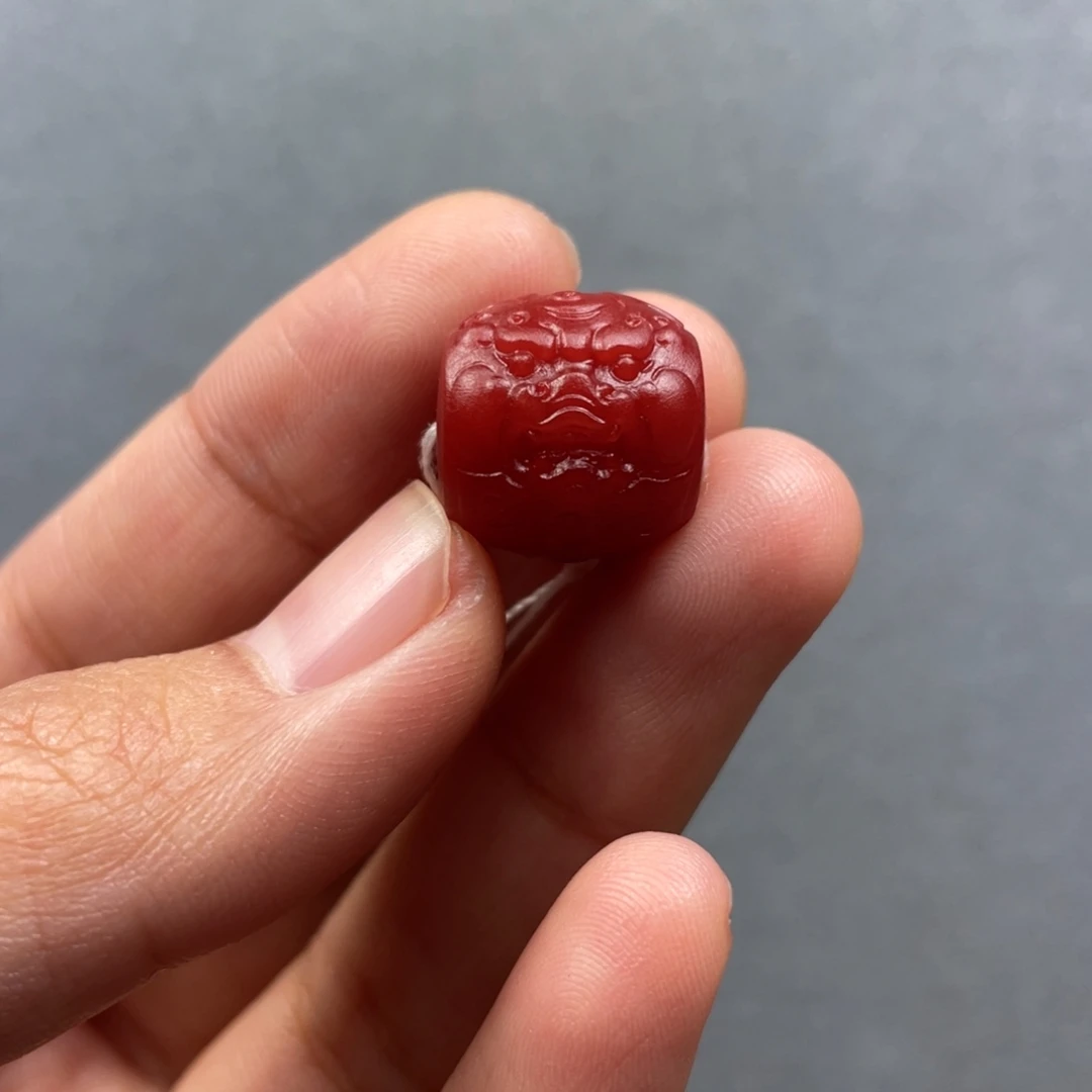 南红玛瑙未镶嵌配饰13.9mm