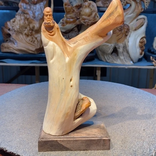 柏木（崖柏）根雕摆件