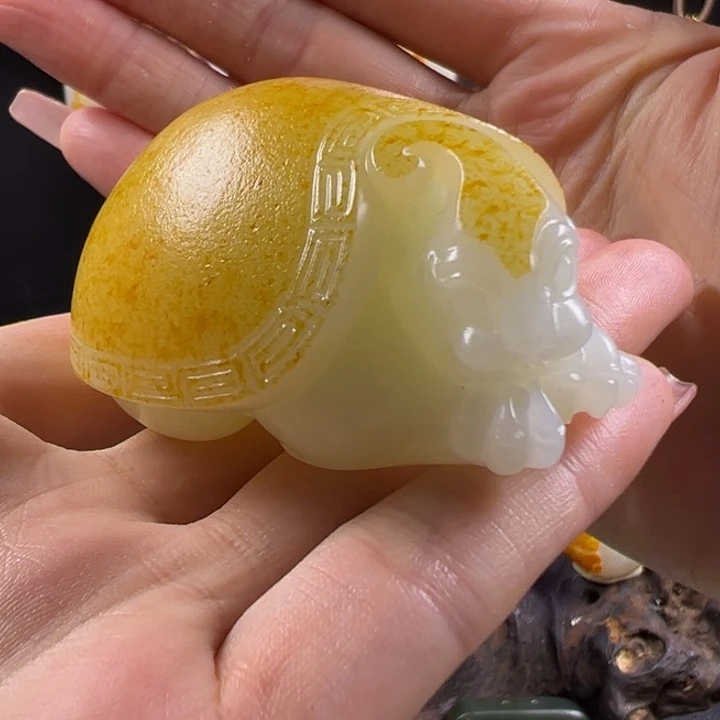 和田玉未镶嵌吊坠(不含链)
