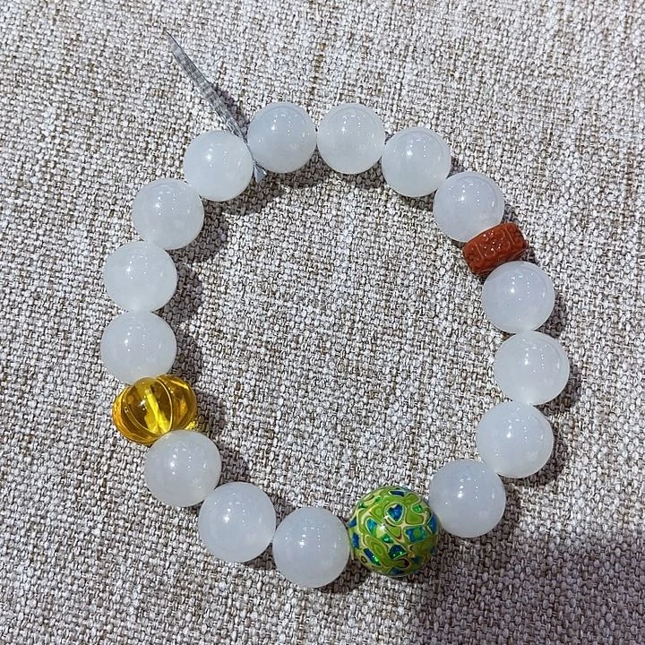 和田玉未镶嵌手链手串