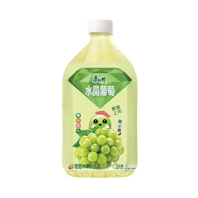 康师傅 水晶葡萄果味饮料 1L/瓶