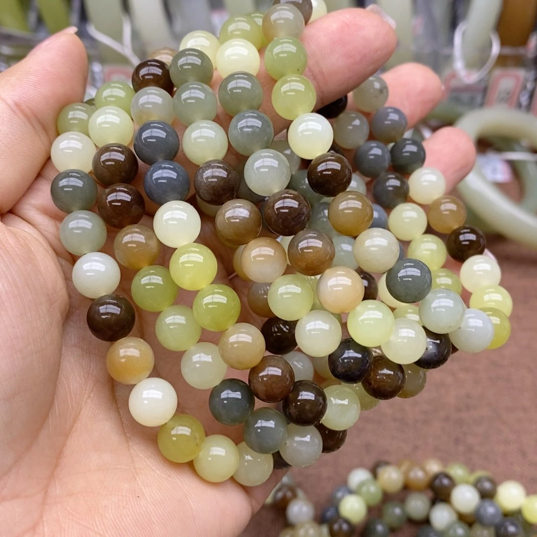 手串未镶嵌和田玉卡8