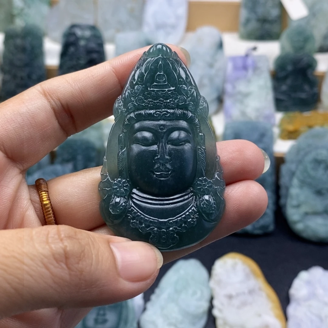 未镶嵌定制翡翠L*g翡翠