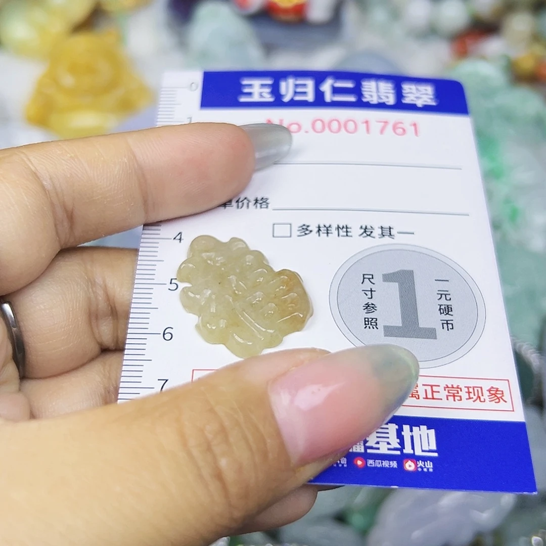 翡翠未镶嵌颈饰111