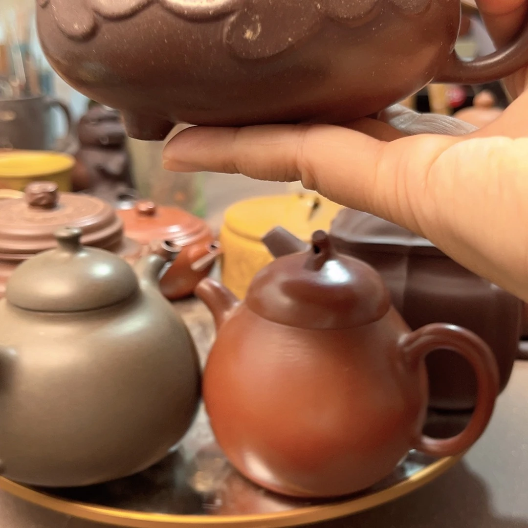 茶壶紫砂全手工制作