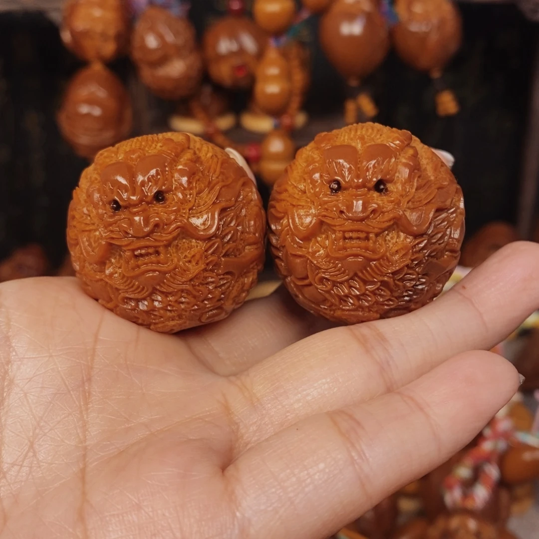 橄榄核手串/手链龙珠一对000567