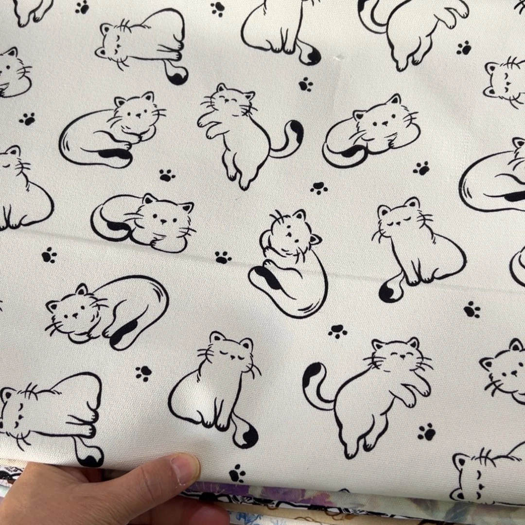 棉一米价纯棉14安帆布进口底1.1米宽果子块