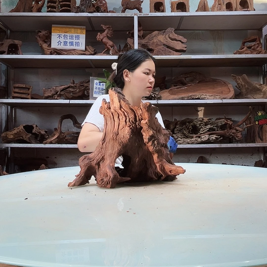 ****起镂空紫柚沉木不包损不包秒沉5792