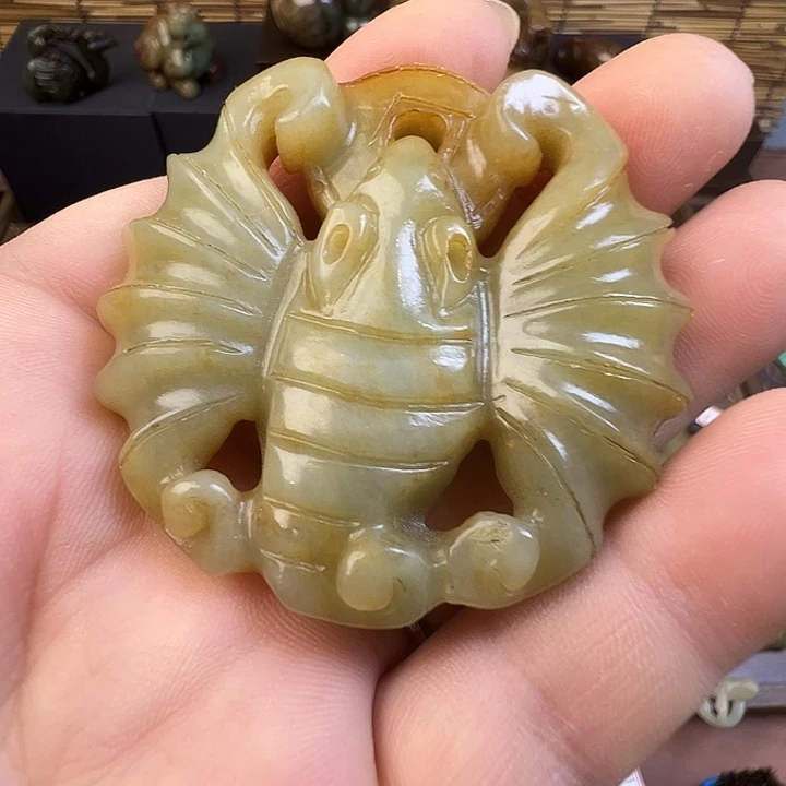未镶嵌和田玉（糖玉）挂件