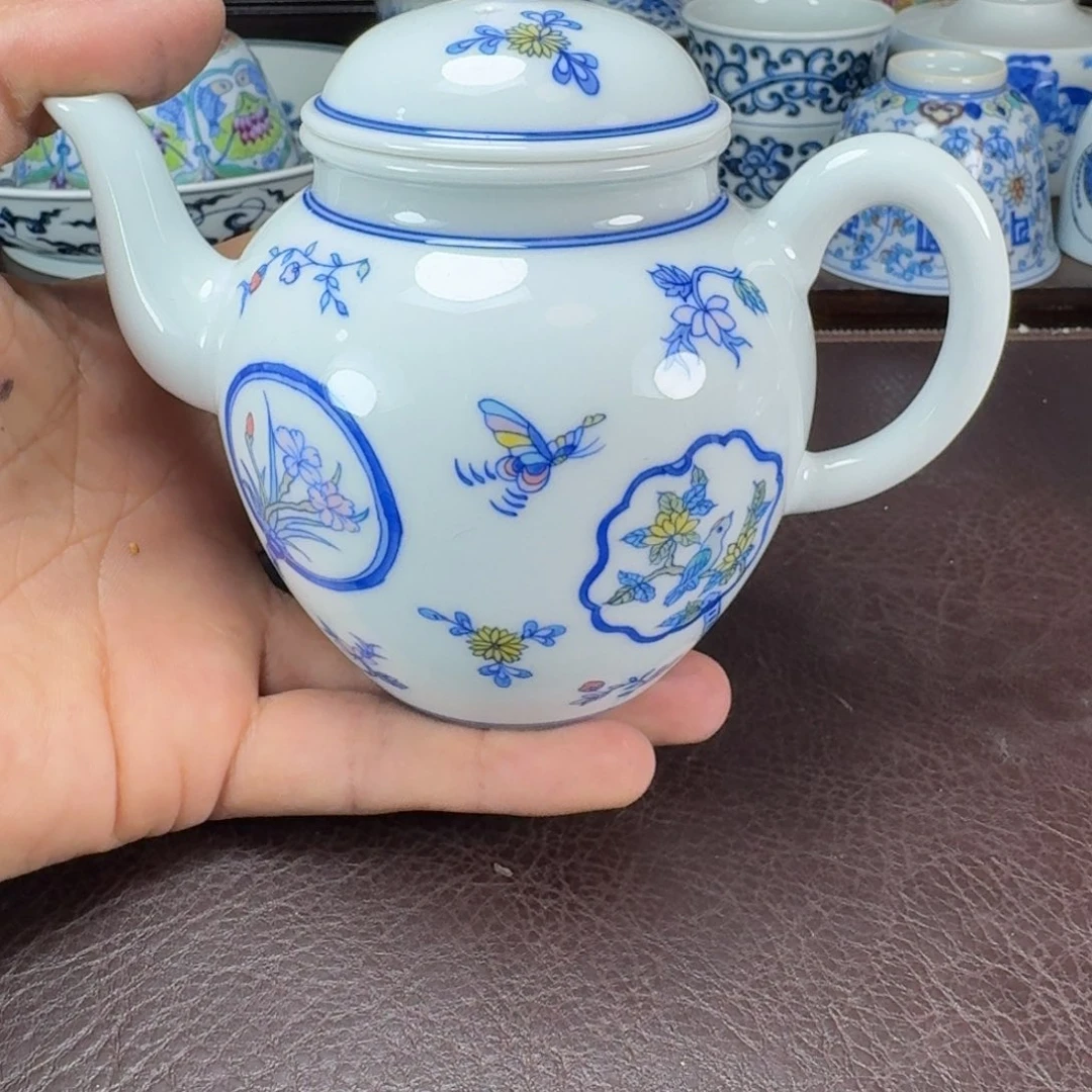 瓷片当代景德镇陶瓷手绘茶具