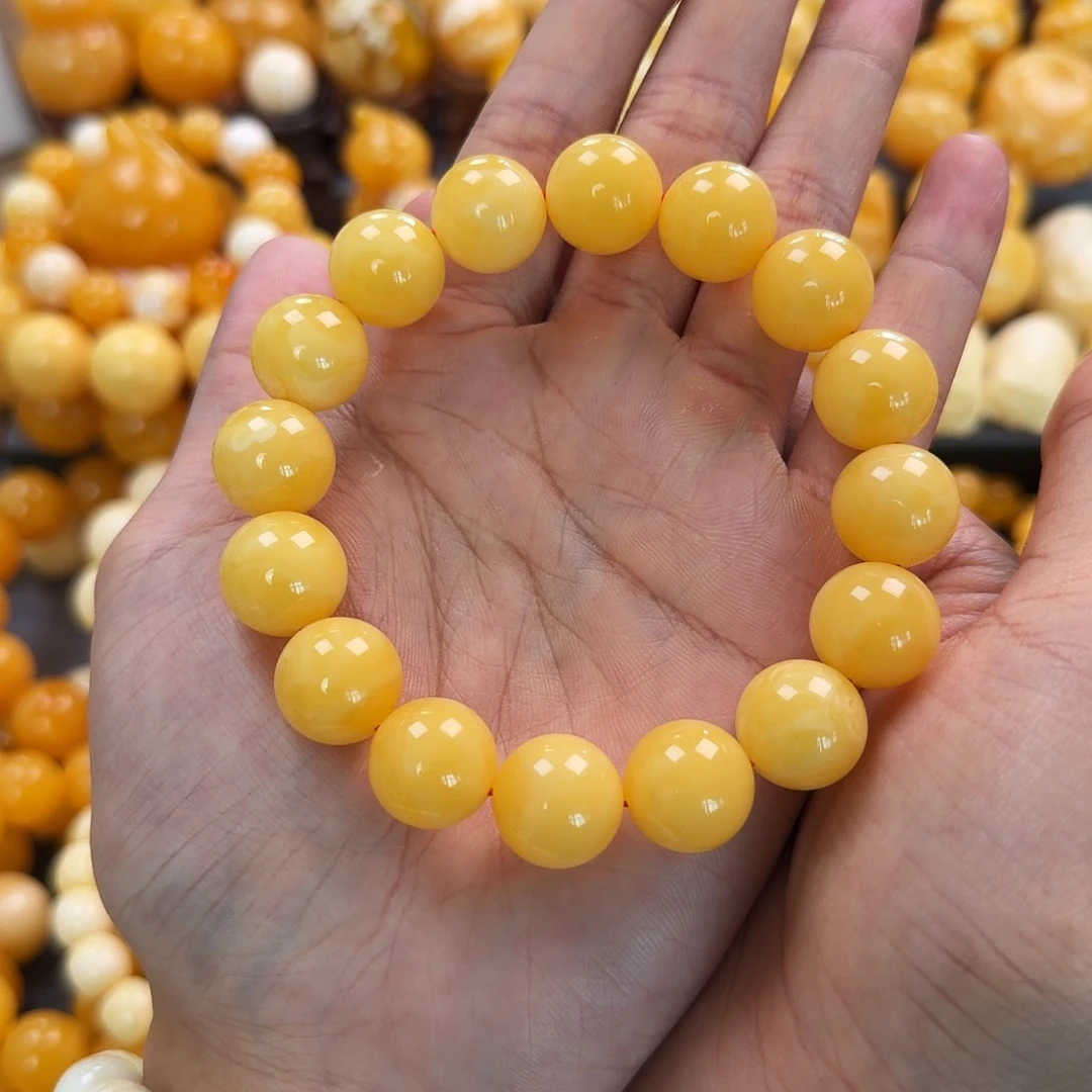 琥珀未镶嵌珠宝奇石15mm同料