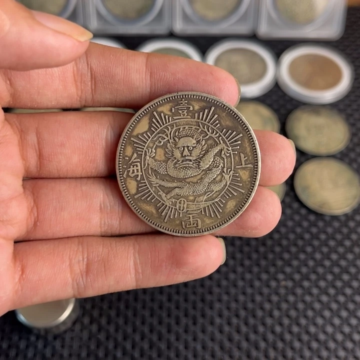 金属大头龙洋船洋工艺品
