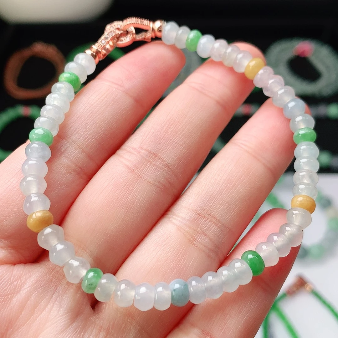 翡翠未镶嵌手链翡翠