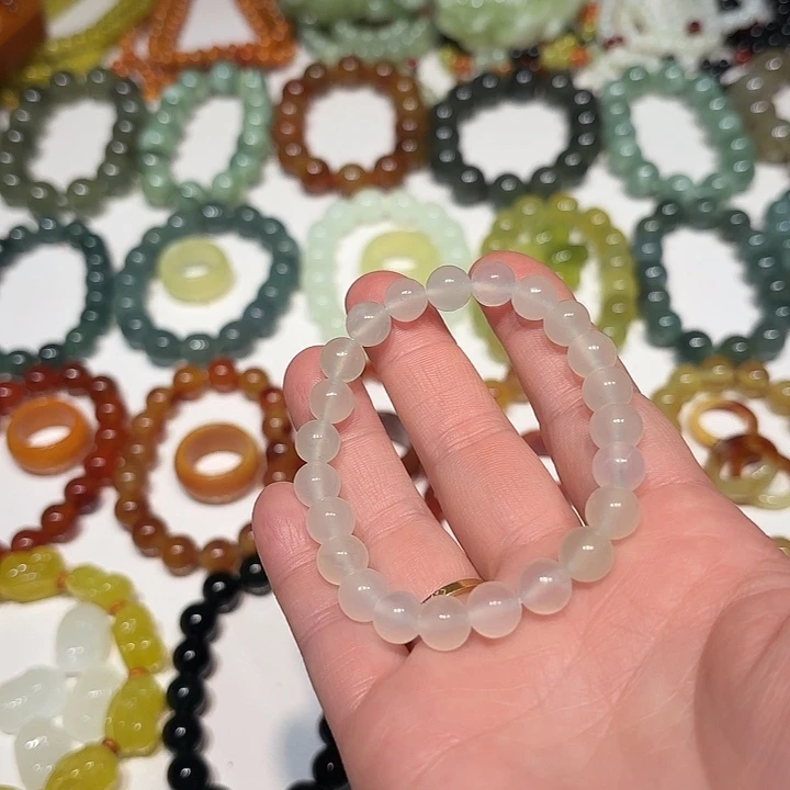 蛇纹石玉未镶嵌手串