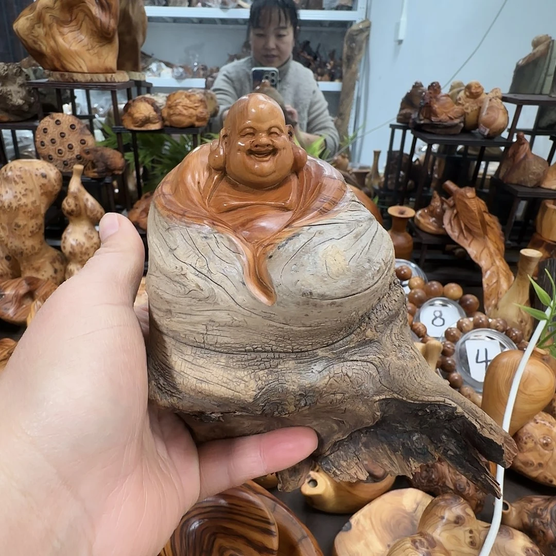 柏木（崖柏）太行崖柏陈化老茬头乐乐摆件