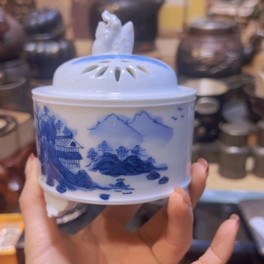 陶瓷中古工艺品摆件