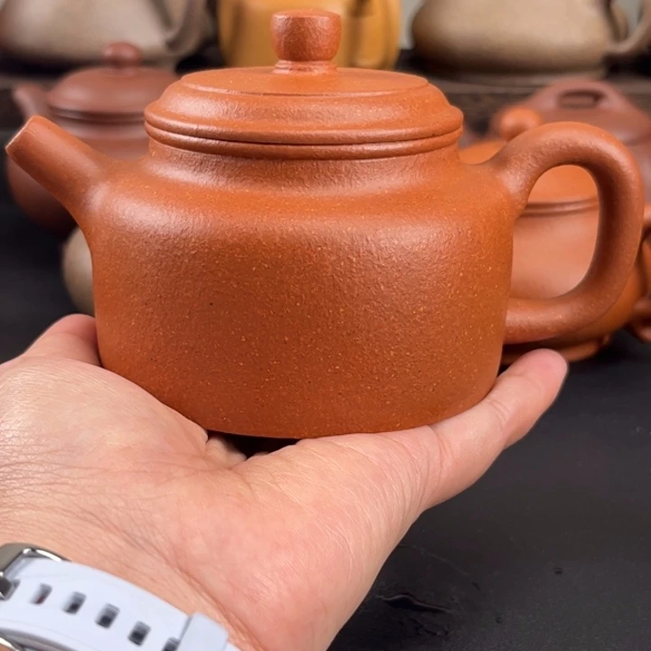 茶壶紫砂手工德钟250cc