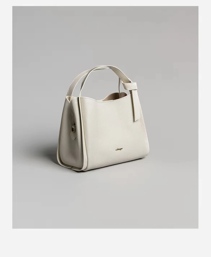 食草堂新款时尚百搭简约单间牛皮手拎包zb-349