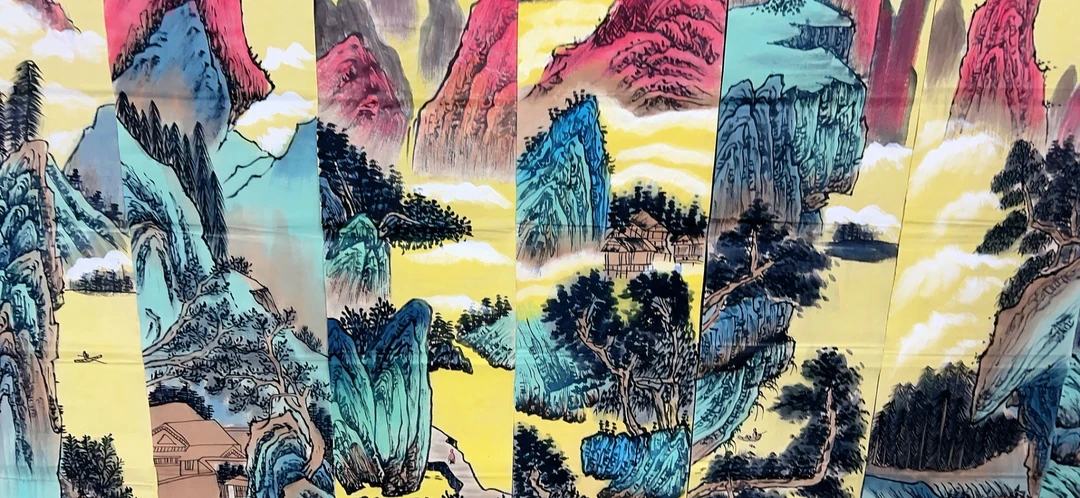 【马李】精品十二条屏装饰画通用链接