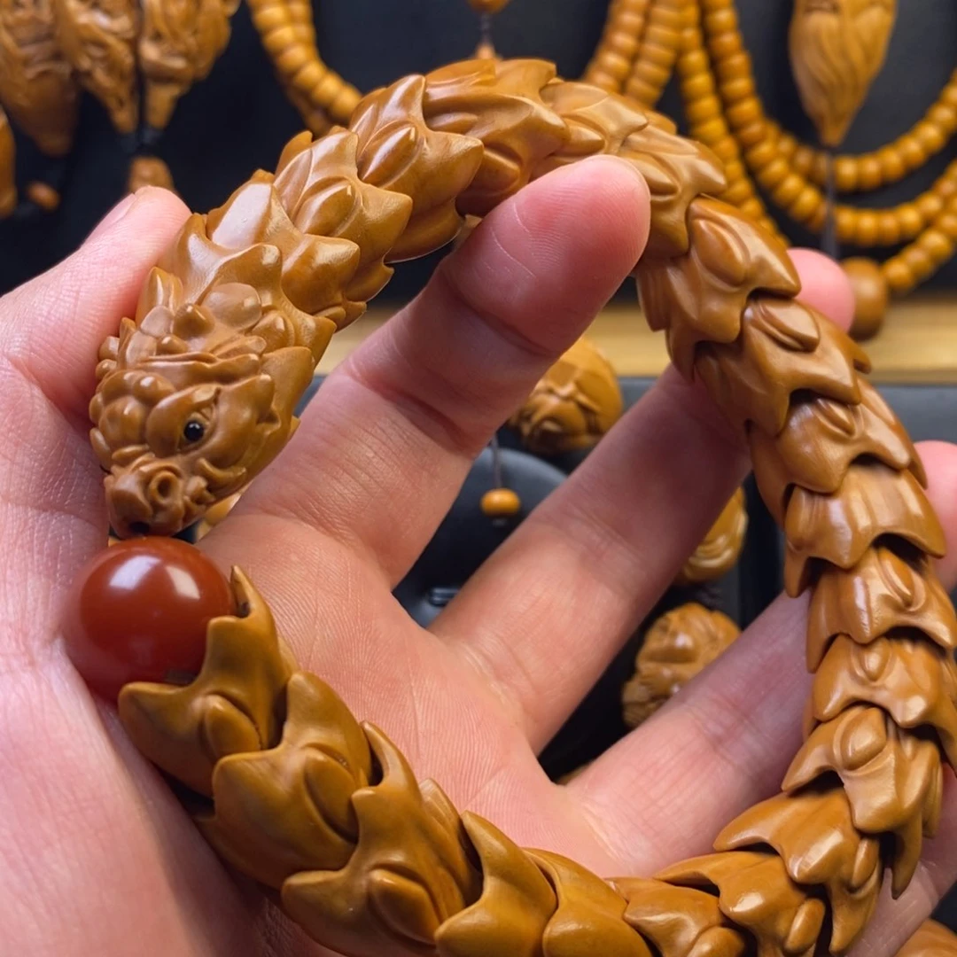 橄榄核手串龙骨串