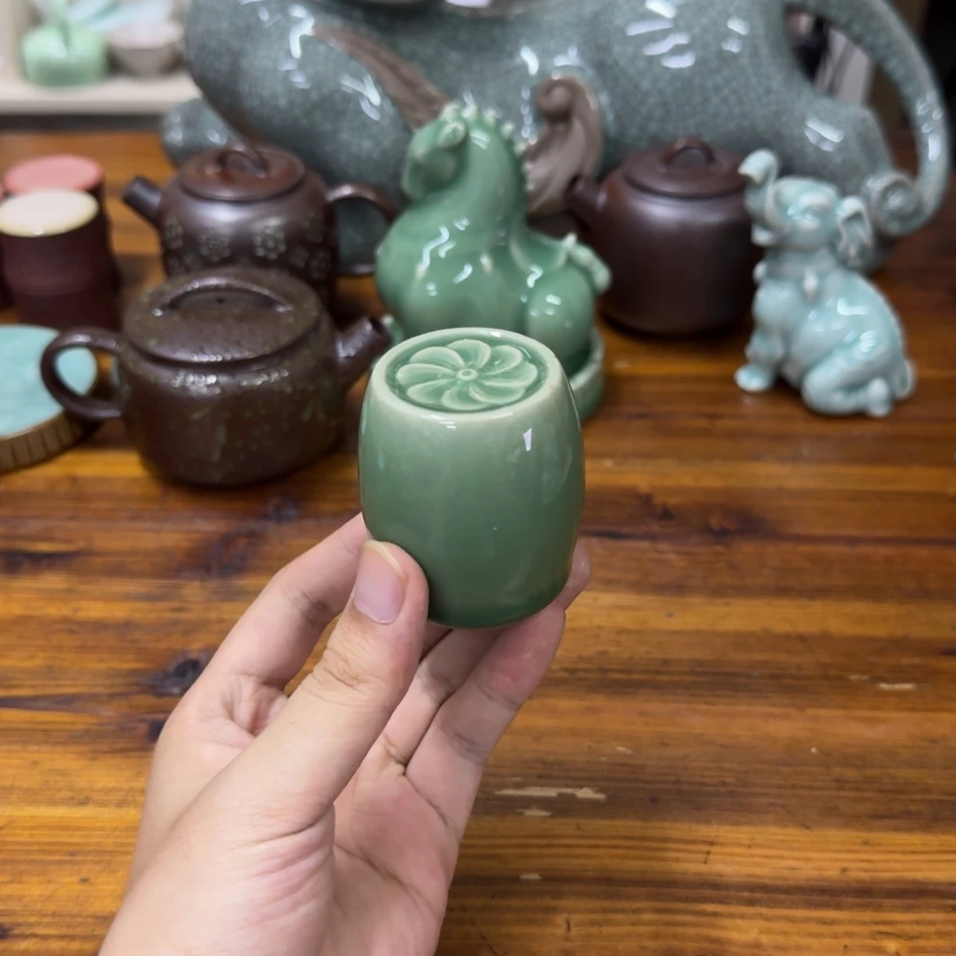 小仲青瓷茶器微瑕0580