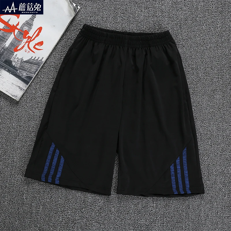 胖男童速干短裤夏季薄款中大童儿童运动裤外穿胖男孩宽松加肥加大