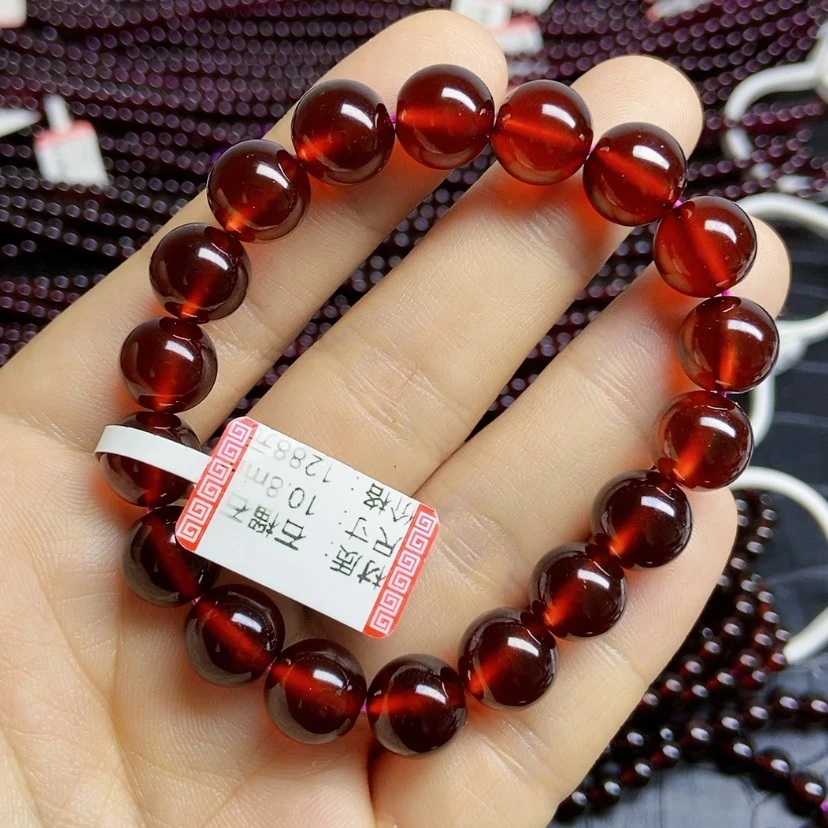 【闪购商品】石榴石手链未镶嵌10.8毫米