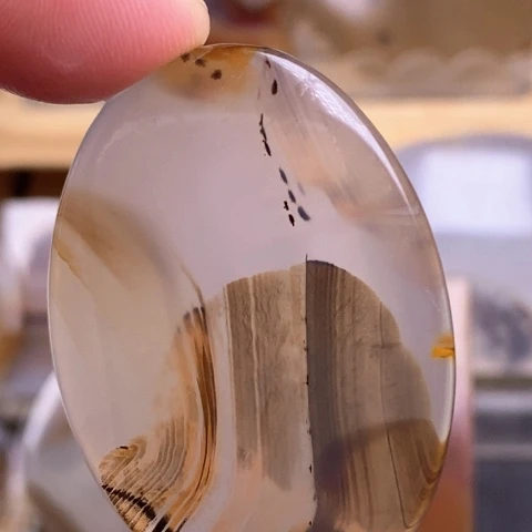 玛瑙/玉髓吊坠(不含链)未镶嵌