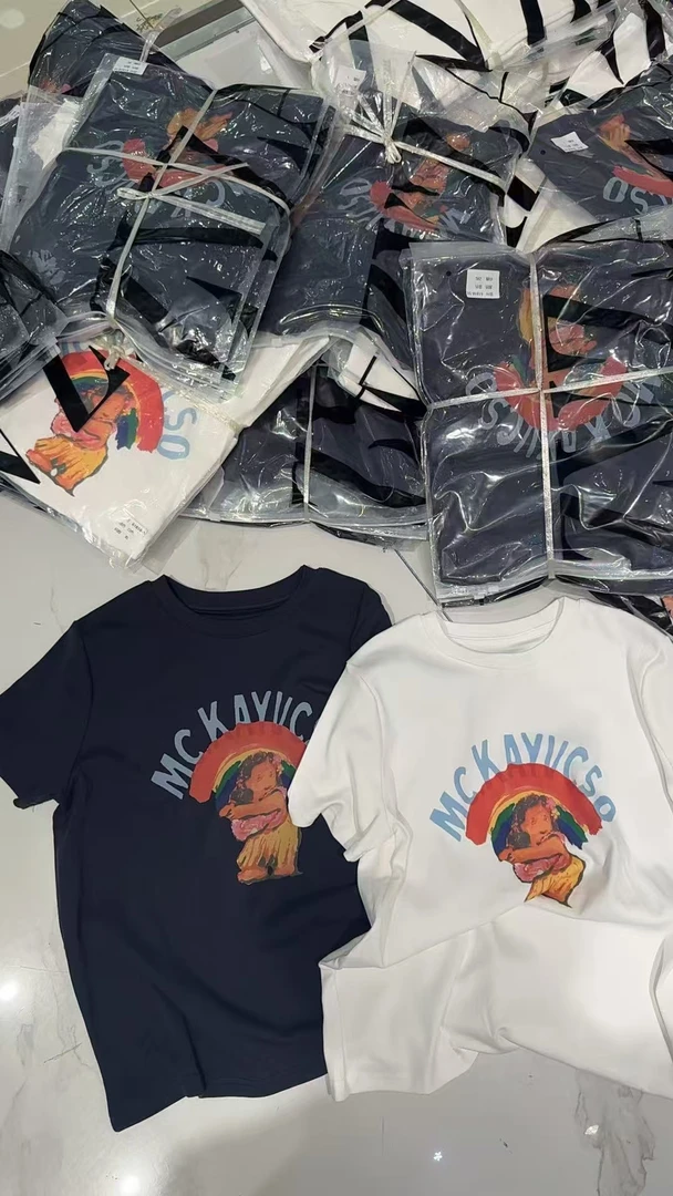 名媛家时尚精品欧货高版本小天使短袖