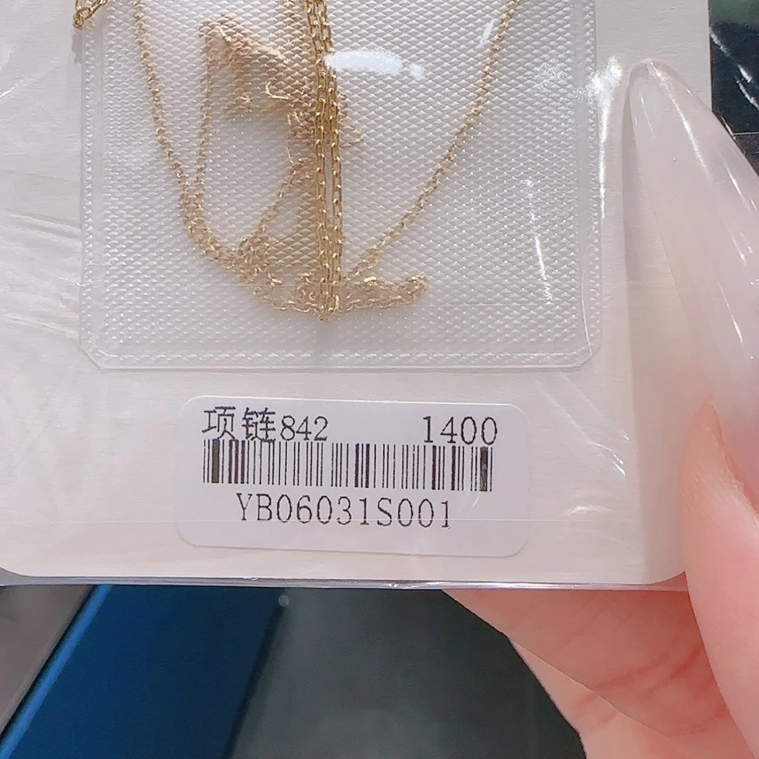 铜合金锆石925银项链黑色
