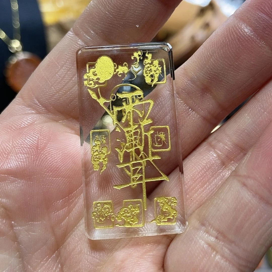 水晶天然水晶吊坠未镶嵌