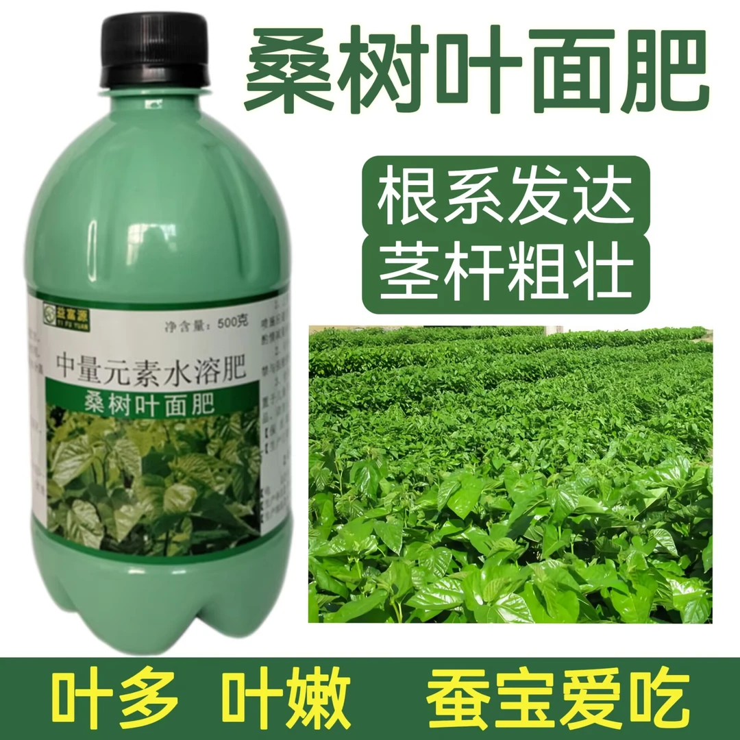 桑树叶面肥桑树肥料促进根系发达茎秆粗壮不易倒叶大叶嫩中量元素