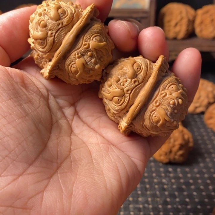 把件文玩核桃金蟾