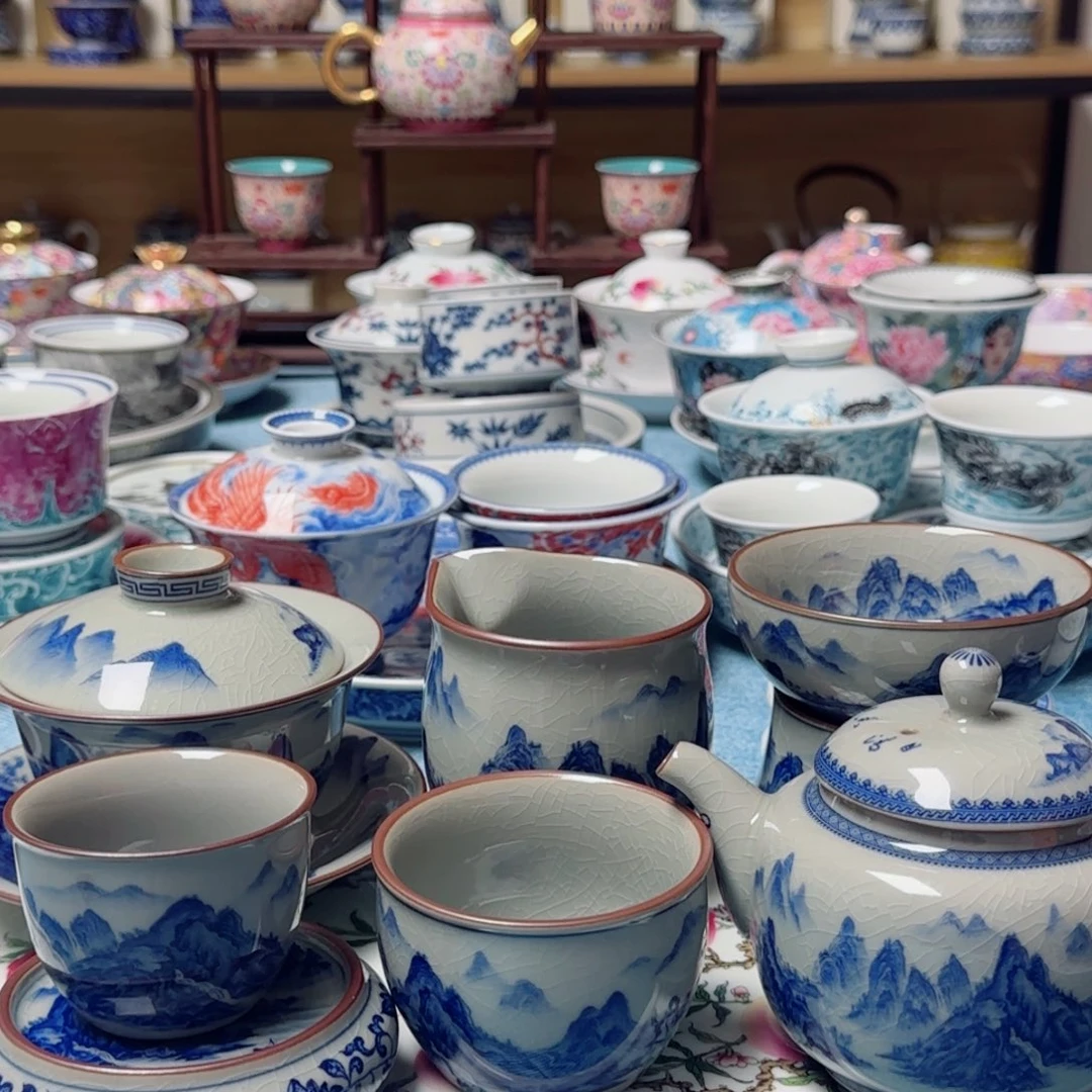 千里江山十件套浮力