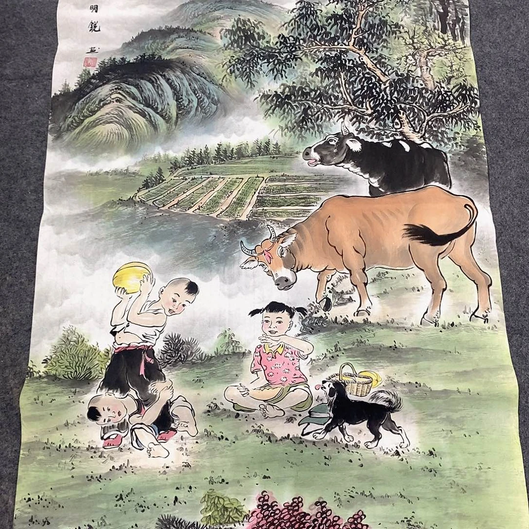 国画国画手绘作品