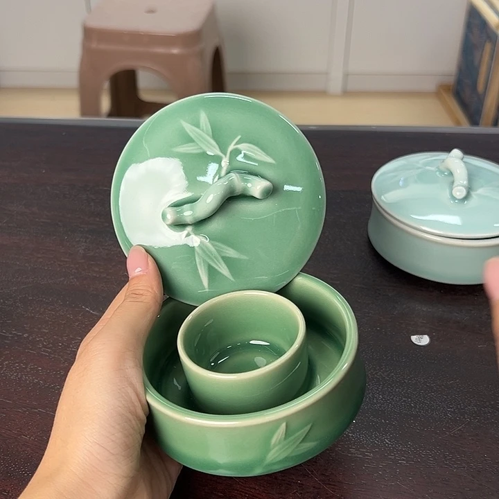 小米茶器龙泉云间青瓷