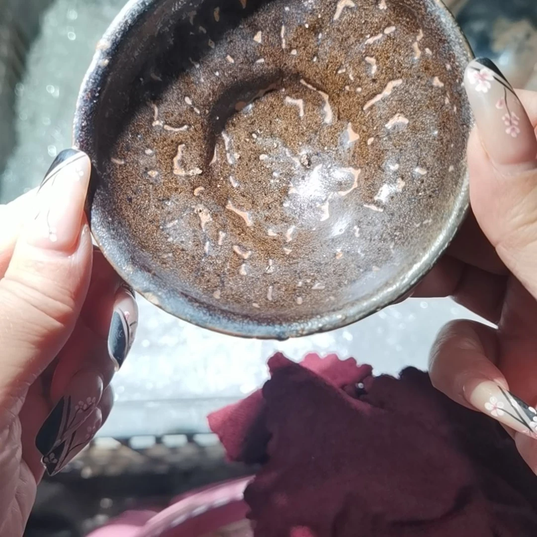 茶盏【**】建盏茶杯可以喝茶